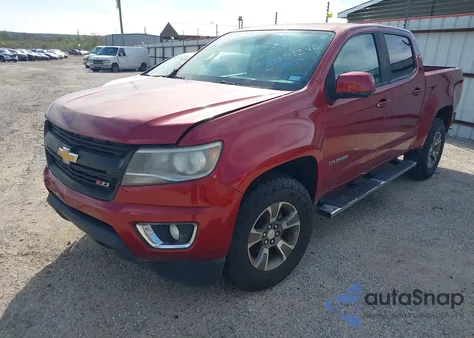 2015 Chevrolet Colorado Z71 из США, поврежденный, VIN 1GCGSCE34F1260773